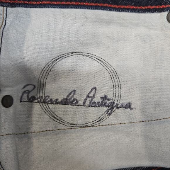 Raleigh Denim x Kate Spade Jeans Womens 26 Dare Straight Leg Mid Rise Dark Wash - Picture 12 of 16